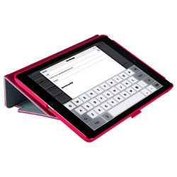 Speck StyleFolio for iPad Air 2 Fuchsia Pink/Nickel Grey